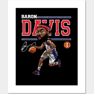 Baron Davis Los Angeles C Cartoon Posters and Art